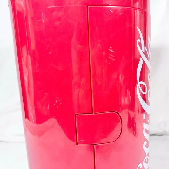 Coca Cola Coke Can Mini Fridge Refrigerator Portable Cooler 15” - Picture 12 of 15
